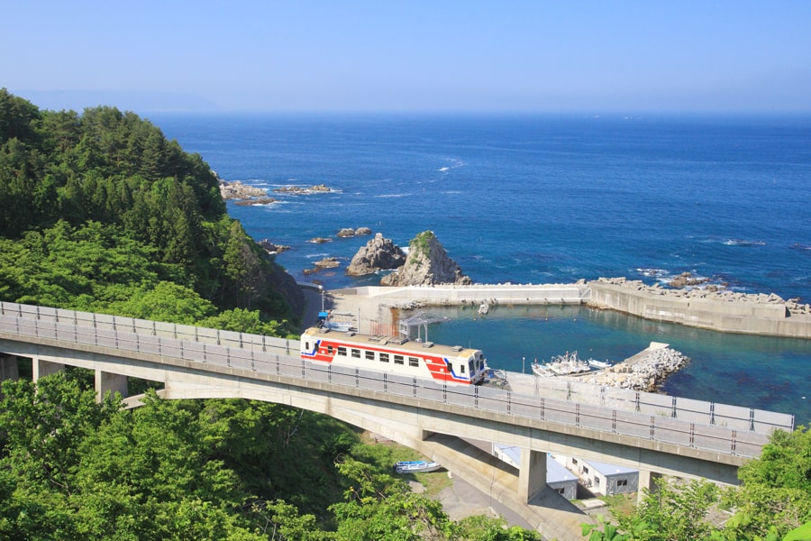 普代から三陸へ。三陸鉄道で行く鉄道の旅